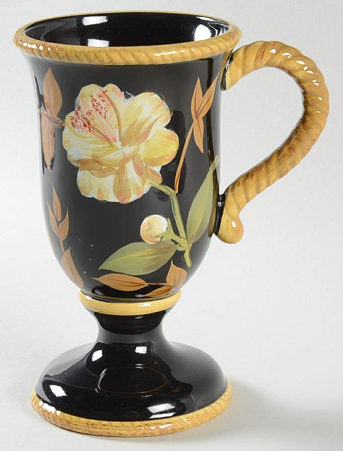 Crimson Garden Pedestal Mug by Certified International-1