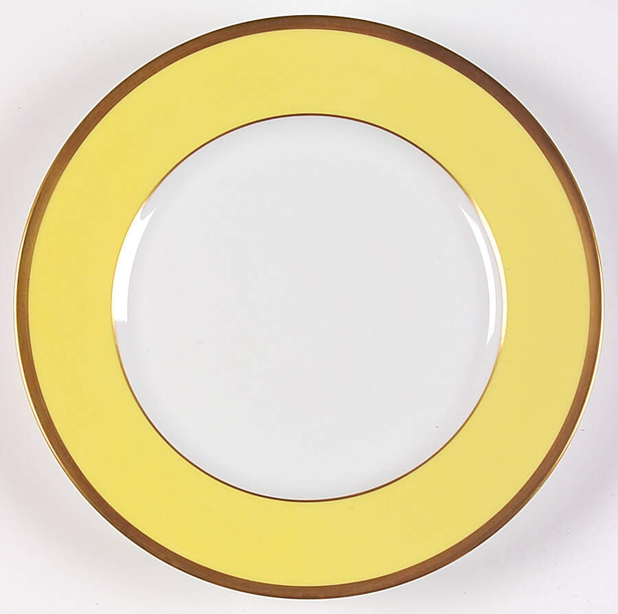 Arc En Ciel Grape Fruit (Yellow) Dessert Luncheon Plate by Charles Field Haviland-1