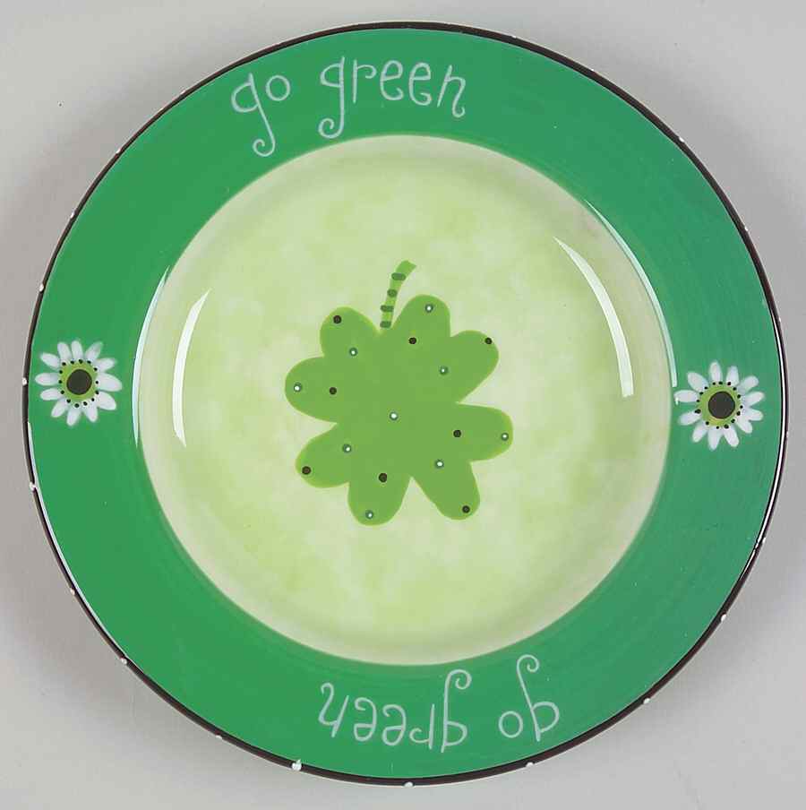 Pot O Gold Salad/Dessert Plate by Certified International-1