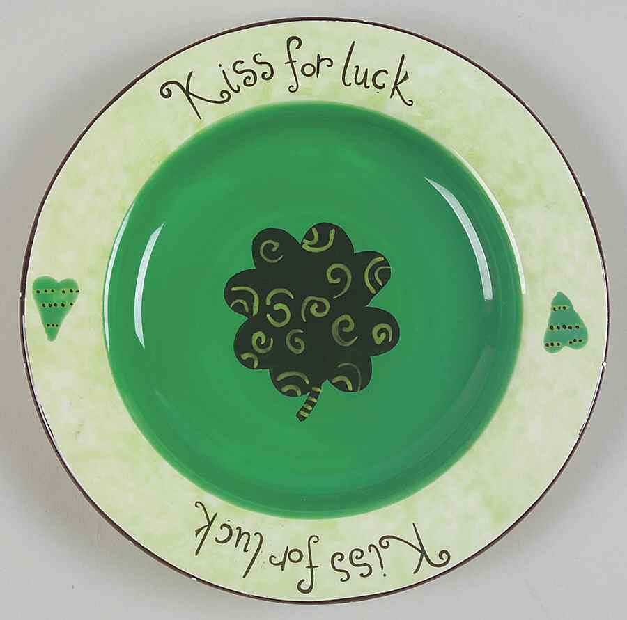 Pot O Gold Salad/Dessert Plate by Certified International-1
