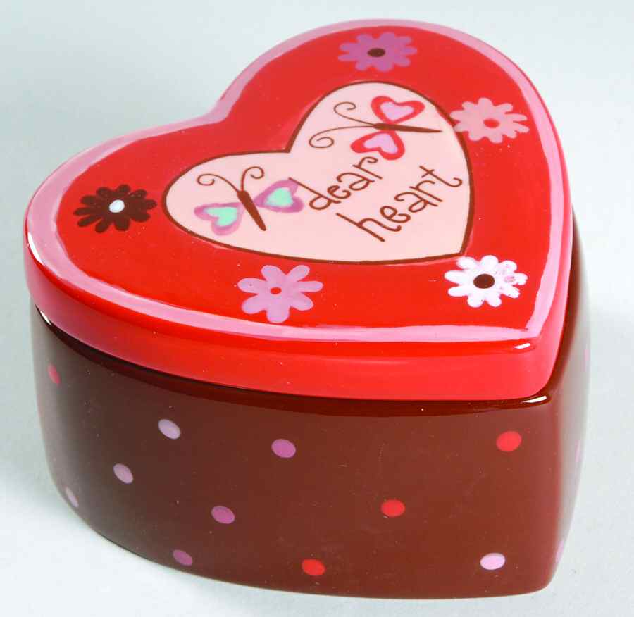 Valentines Day Heart Shape Box & Lid by Certified International-1