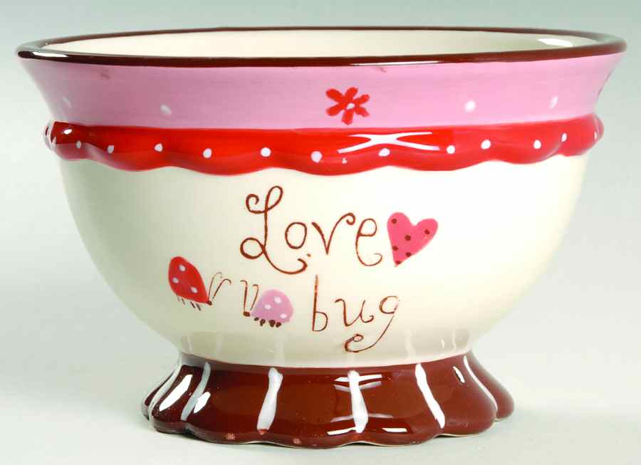 Valentines Day Footed Dessert Bowl by Certified International-1