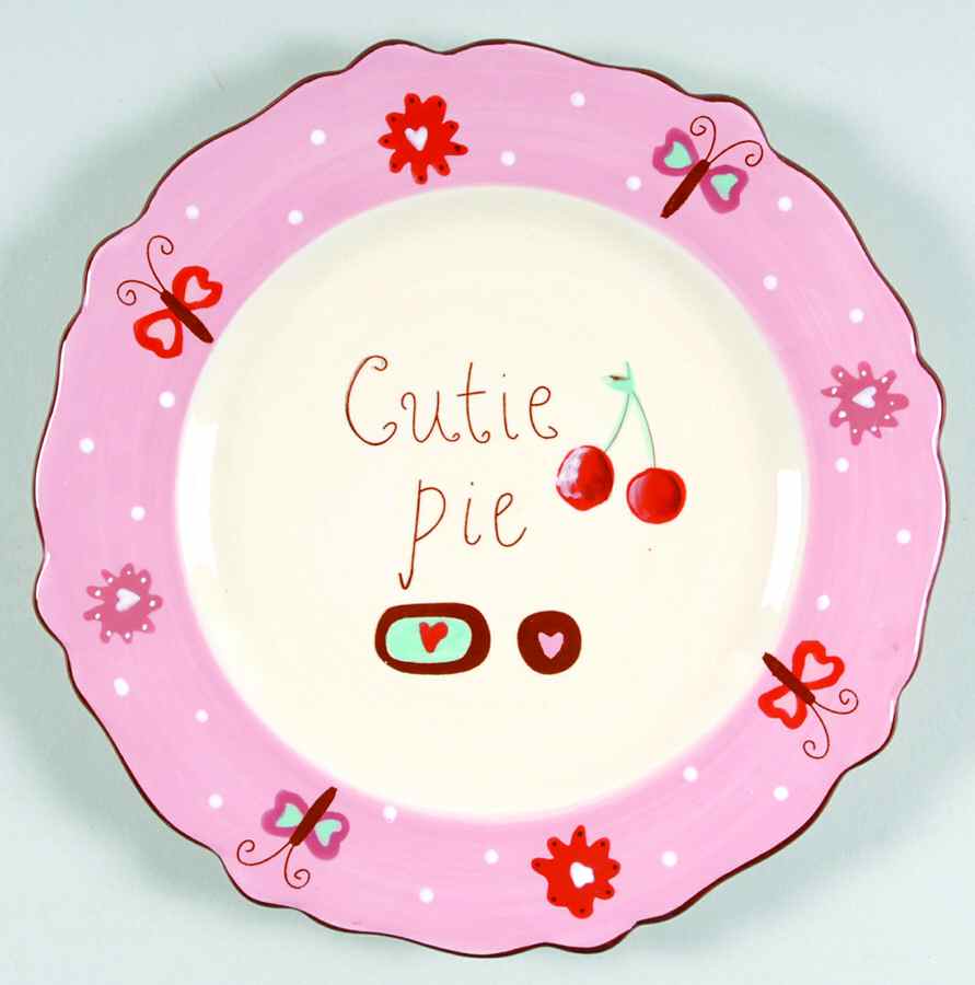 Valentines Day Salad/Dessert Plate by Certified International-1
