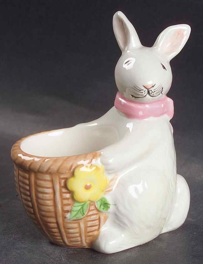 Bunny Patch Single Egg Cup by Certified International-1