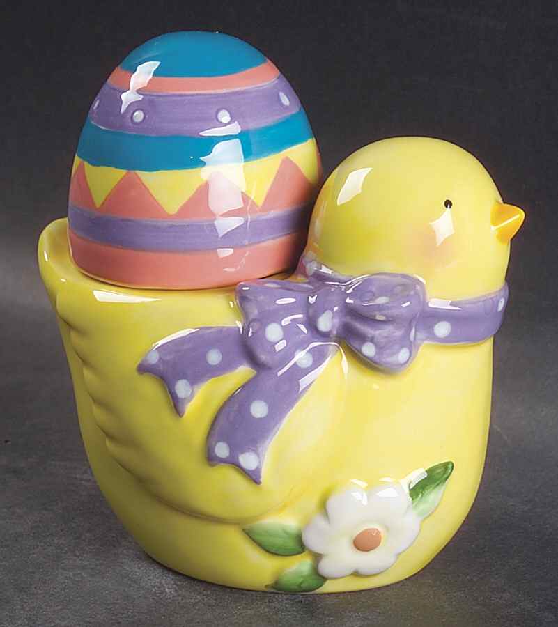 Bunny Patch Sugar Bowl & Lid by Certified International-1