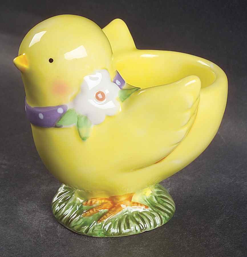 Bunny Patch Single Egg Cup by Certified International-1