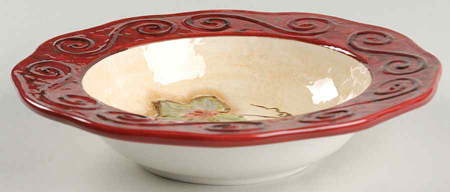 Tuscan Winery Rim Soup Bowl by Certified International-1