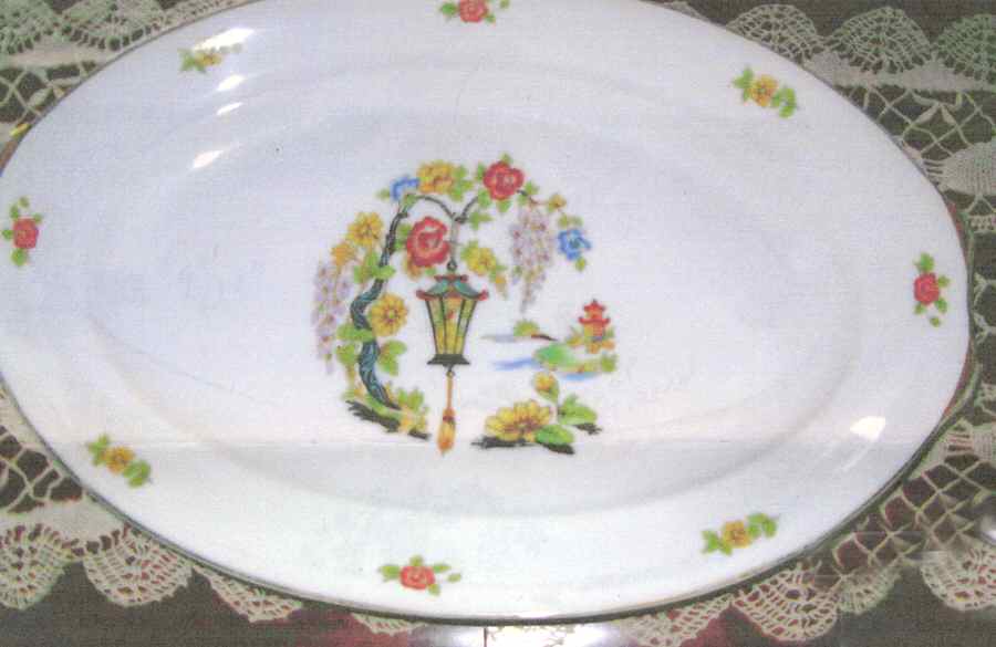 ADH42 15" Oval Serving Platter by Adolf Persch-1