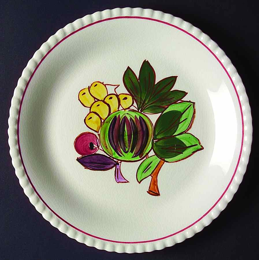 CFU2 Salad Plate by Colonial Faience (USA)-1
