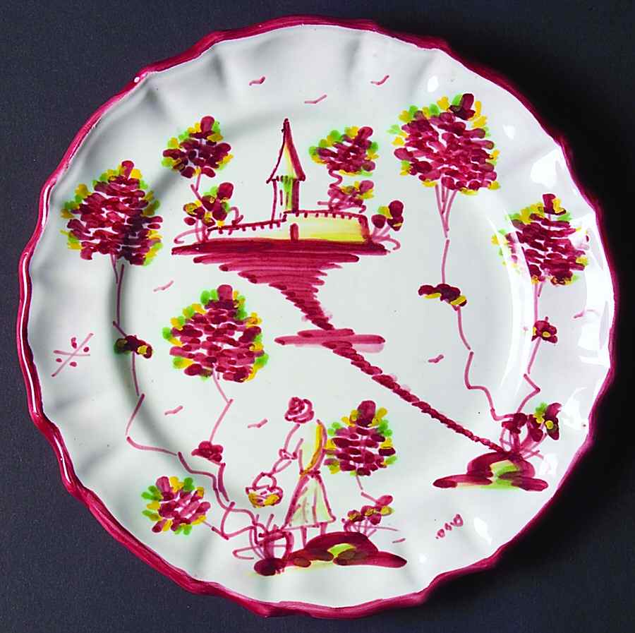 CAG9 Salad Plate by Cantagalli-1