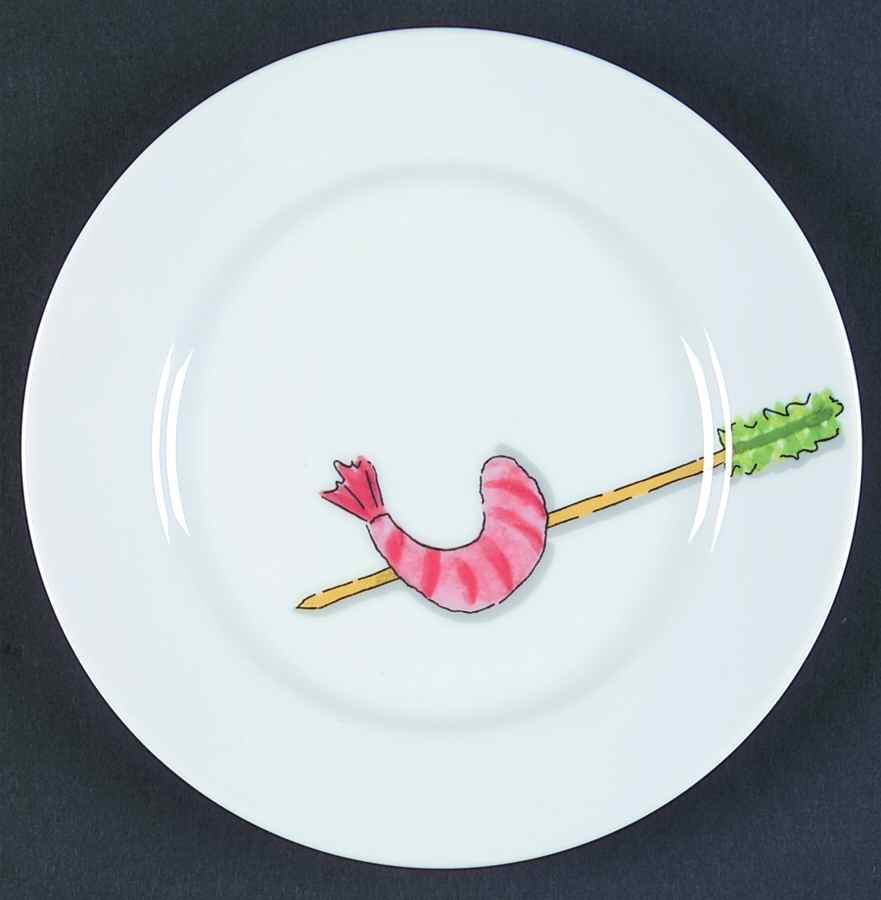 Tidbits Canape Plate by Crate & Barrel-1