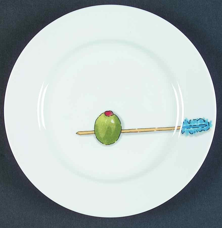 Tidbits Canape Plate by Crate & Barrel-1