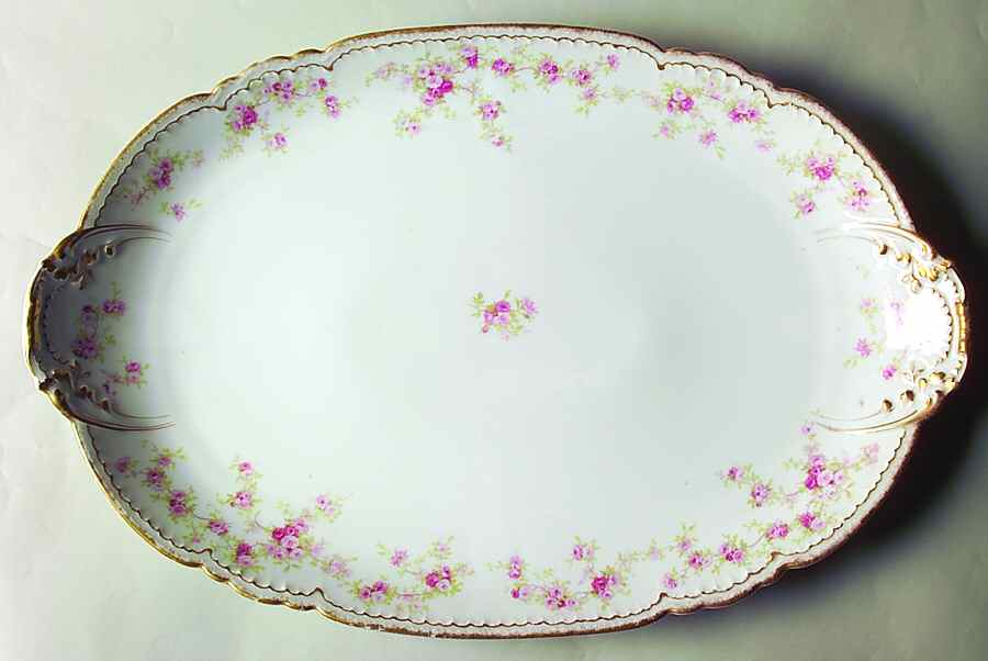 CHF1180 19" Oval Serving Platter by Charles Field Haviland-1