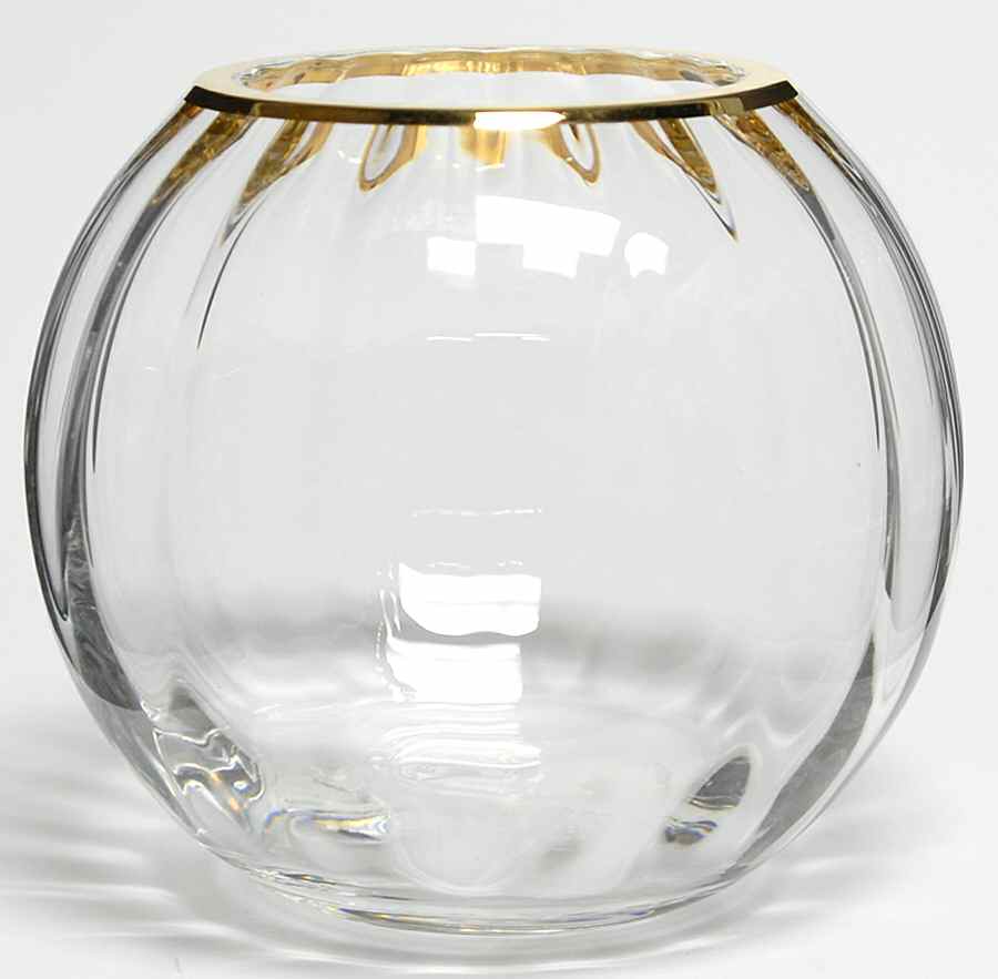 Optika Clear 4" Globe Vase by Lenox-1