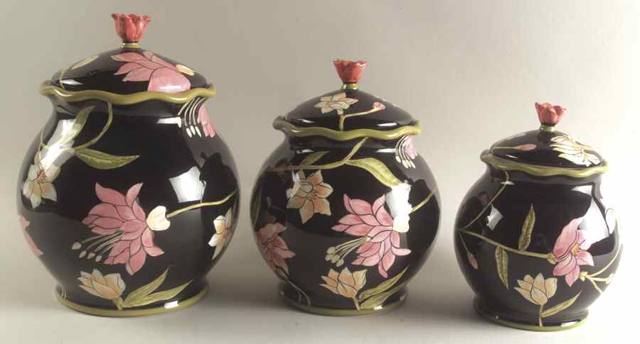 Ajmer (3 Piece) Canister Set (Box Set) by Certified International-1