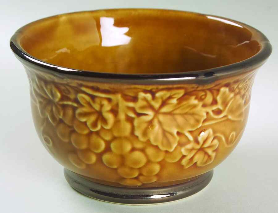 Bordeaux Gold Individual Ice Cream Dish by Certified International-1