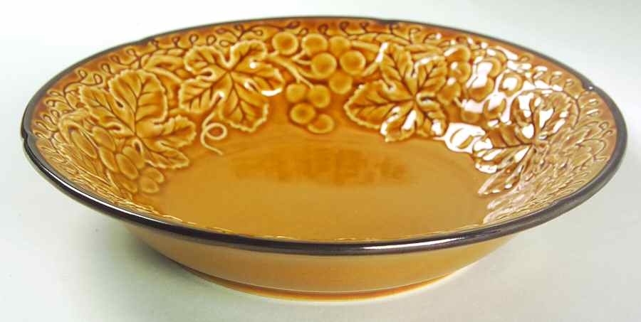 Bordeaux Gold 9" Soup/Pasta Bowl by Certified International-1