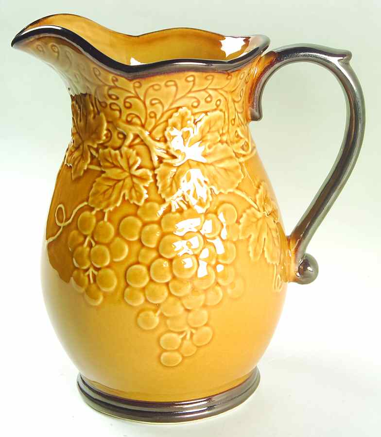 Bordeaux Gold 84 Oz Pitcher by Certified International-1