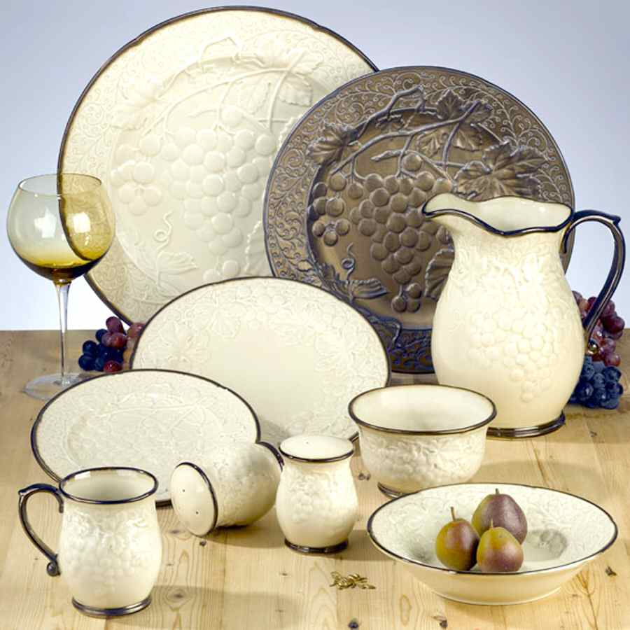 Bordeaux Ivory Dinner Plate by Certified International-1