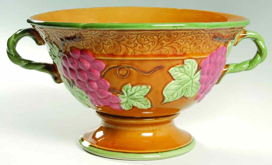 Bordeaux Accessories 12" Round Handled Bowl by Certified International-1