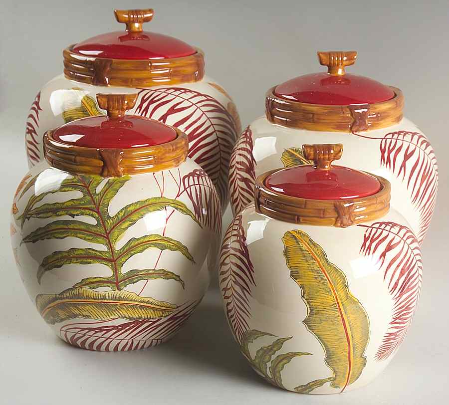 Empire (4 Piece) Canister Set (Box Set) by Certified International-1