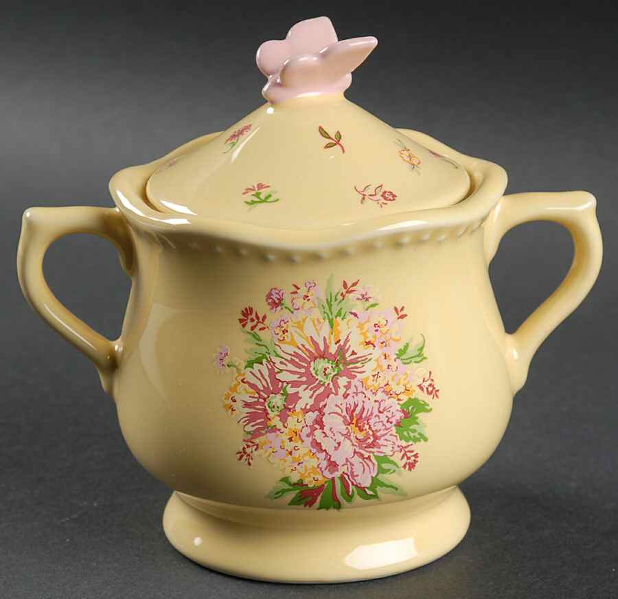 Josephine Sugar Bowl & Lid by Certified International-1
