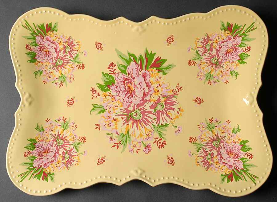 Josephine 16" Rectangular Serving Platter by Certified International-1