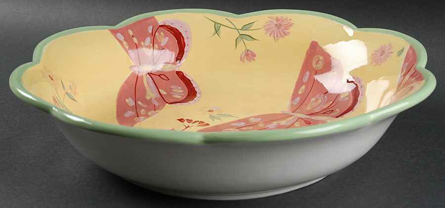 Josephine (Hand Painted) 13" Pasta Serving Bowl by Certified International-1