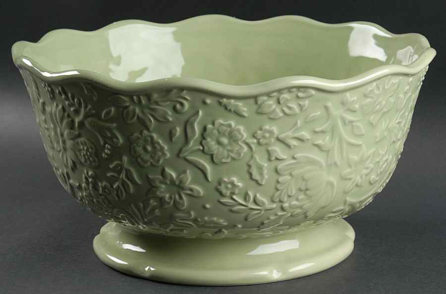 Josephine Green 12" Large Fruit Bowl by Certified International-1