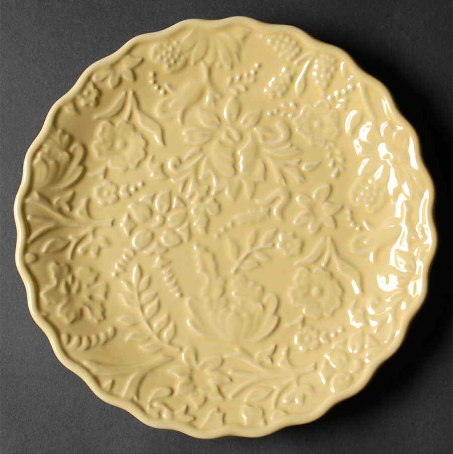 Josephine Yellow Salad/Dessert Plate by Certified International-1