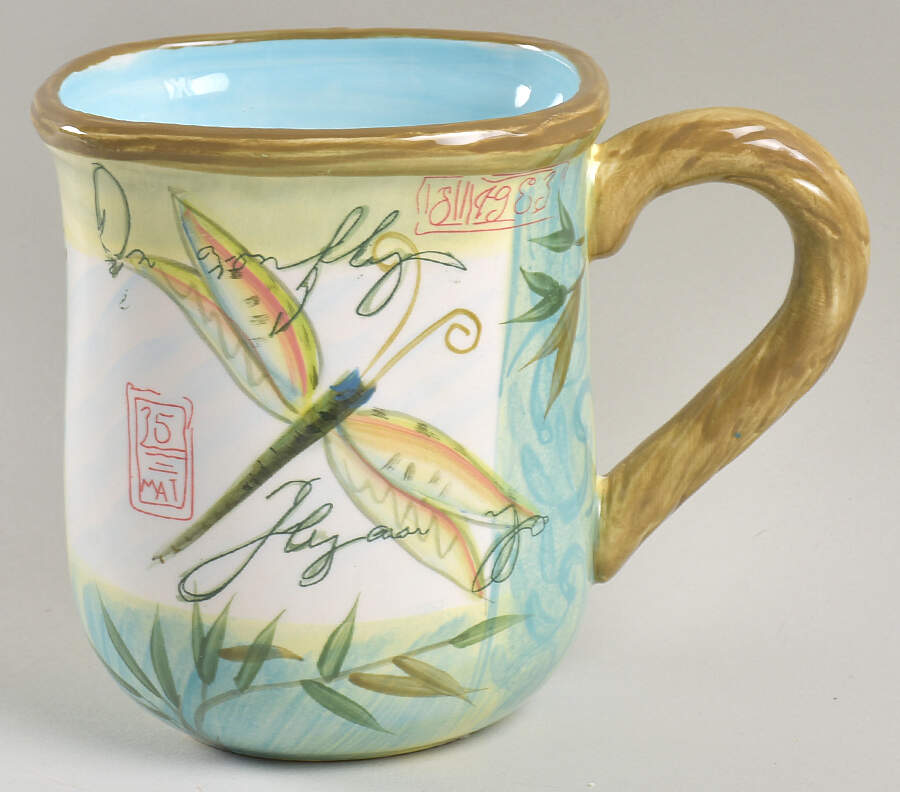 Natures Garden Square Mug by Certified International-1