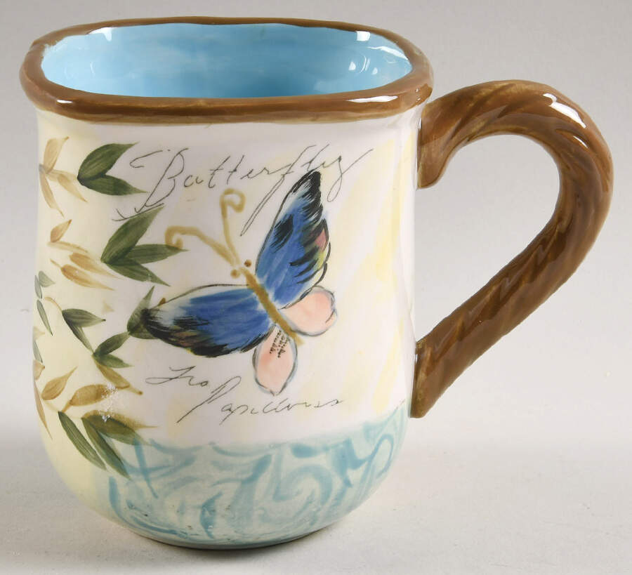 Natures Garden Square Mug by Certified International-1
