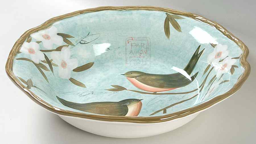 Natures Garden 13" Pasta Serving Bowl by Certified International-1