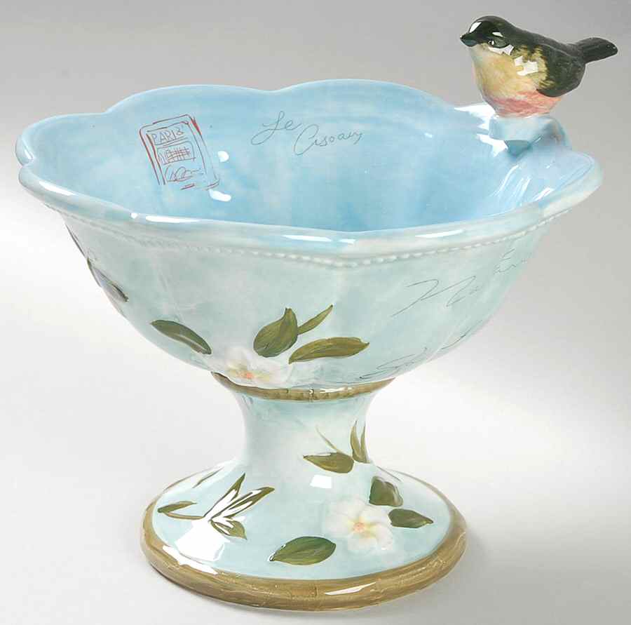 Natures Garden Round Compote (Height X Width) by Certified International-1
