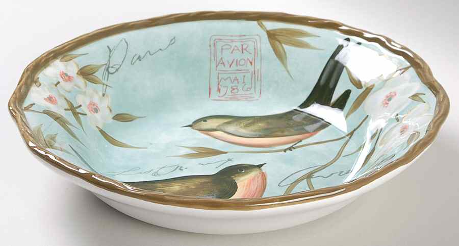 Natures Garden Coupe Soup Bowl by Certified International-1