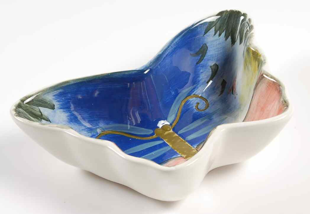Natures Garden Dip Bowl for Chip & Dip Set by Certified International-1