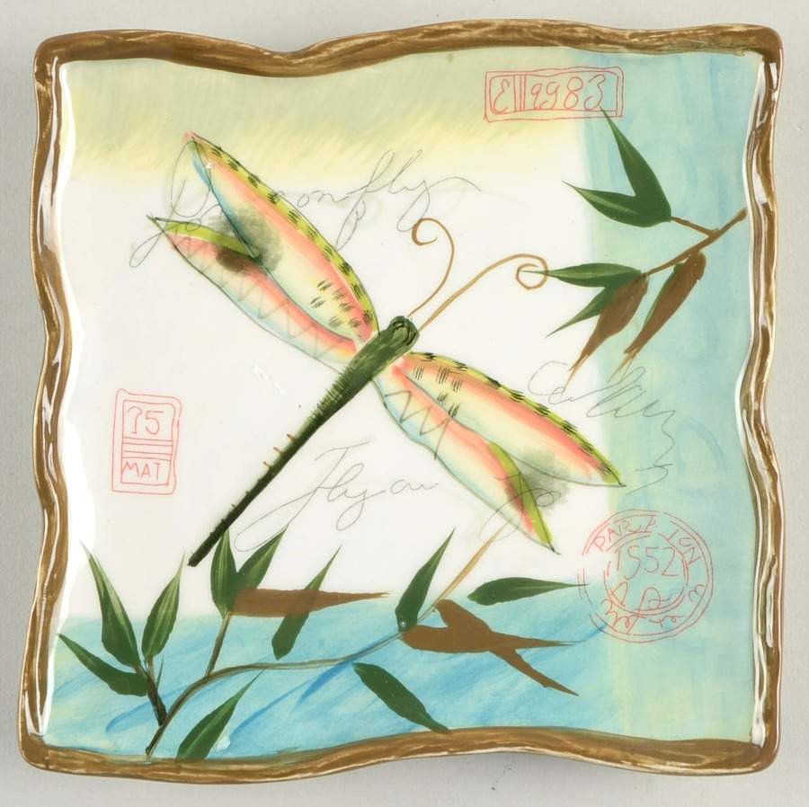 Natures Garden Canape Plate by Certified International-1