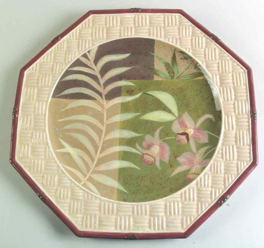 Rainforest 16" Octagonal Serving Platter by Certified International-1