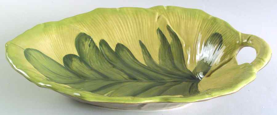 Rainforest 14" Leaf Bowl by Certified International-1