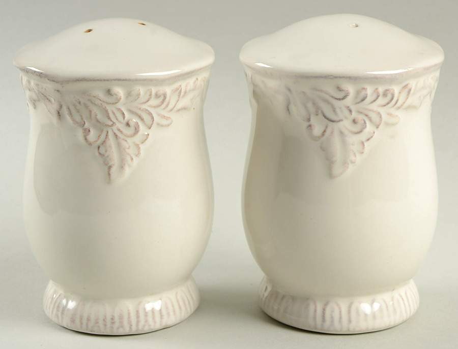 Renaissance Ivory Salt & Pepper Set by Certified International-1