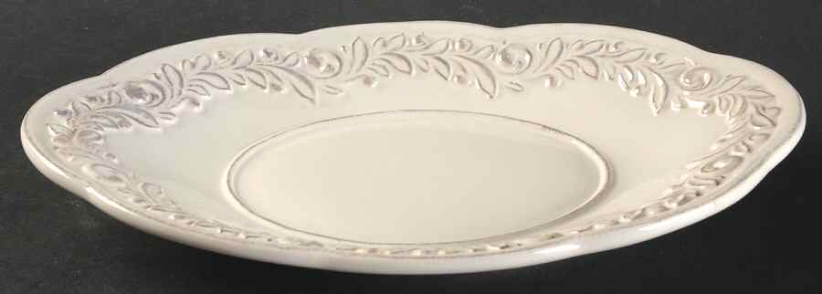 Renaissance Ivory Underplate for Gravy Boat by Certified International-1