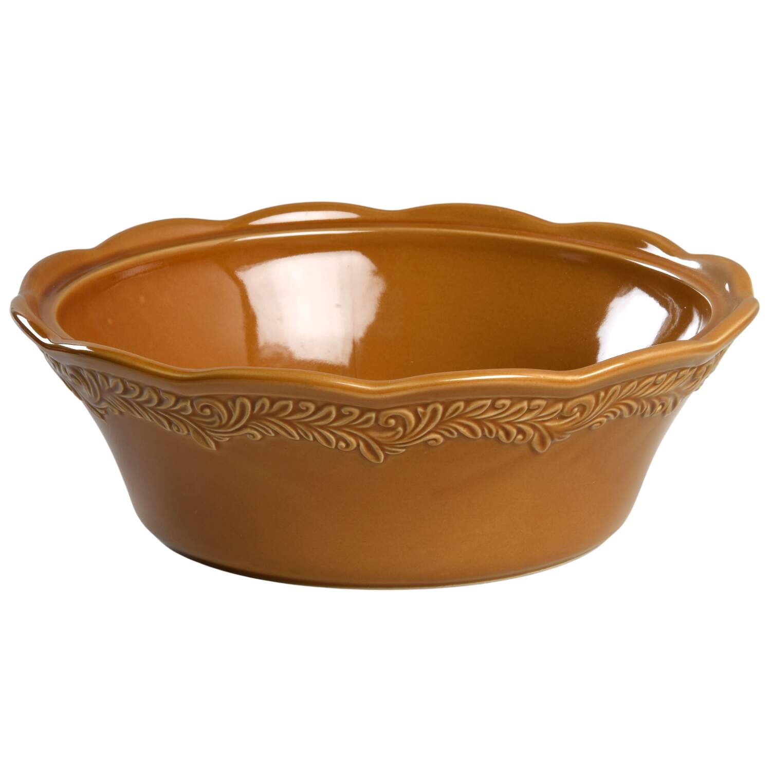 Renaissance Gold 2.75 Quart Round Casserole No Lid by Certified International-1