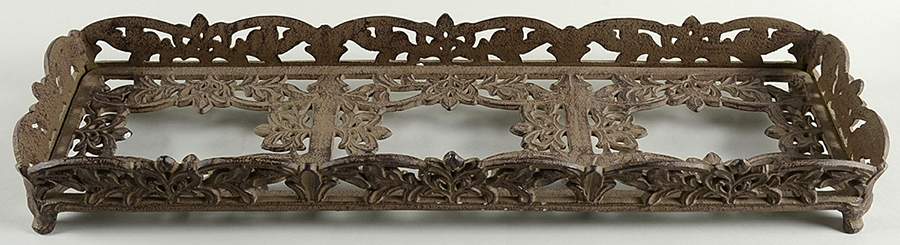 Renaissance Green Metal Stand for 19" Rect Baker by Certified International-1