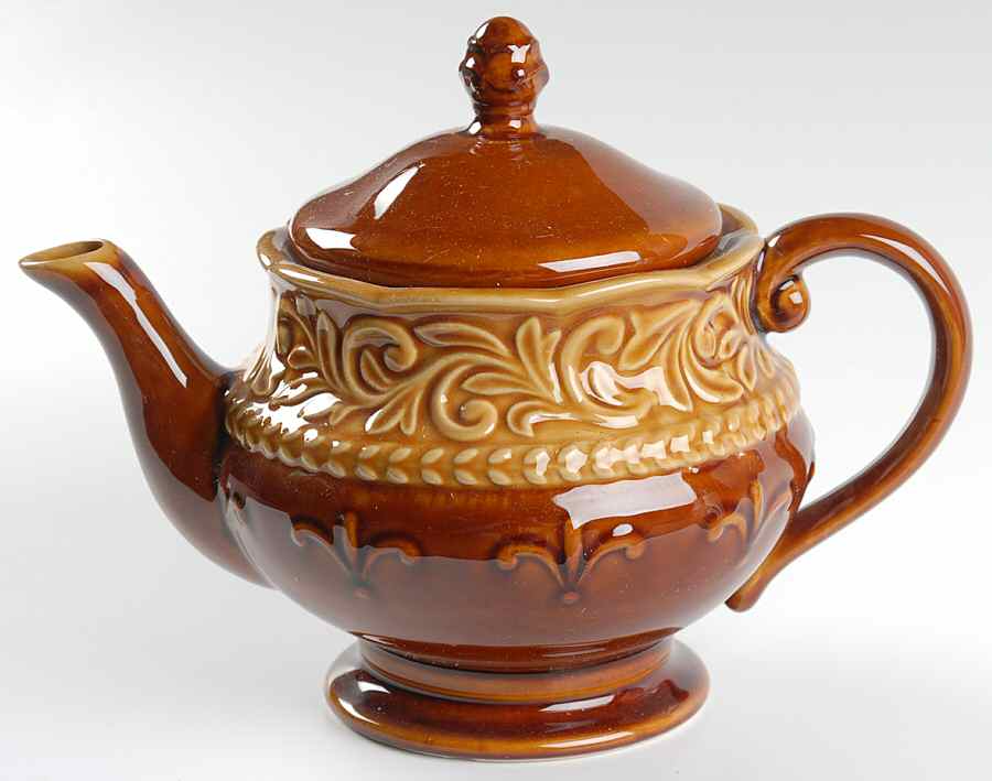 Venetian Teapot & Lid by Certified International-1