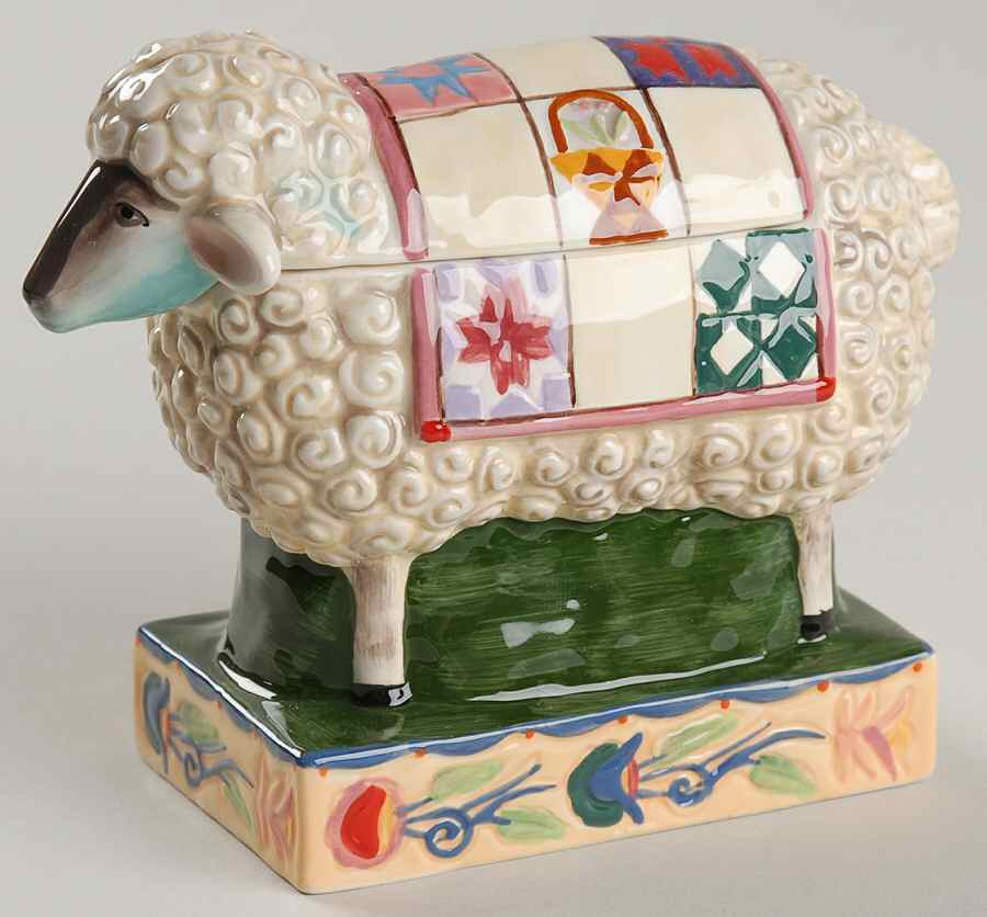Barnyard Figural Sugar Bowl & Lid by Certified International-1