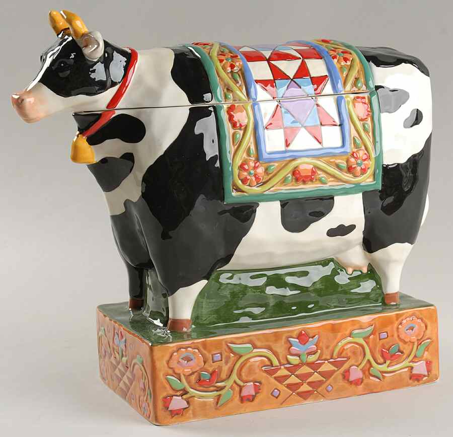 Barnyard Figural Cookie Jar & Lid by Certified International-1