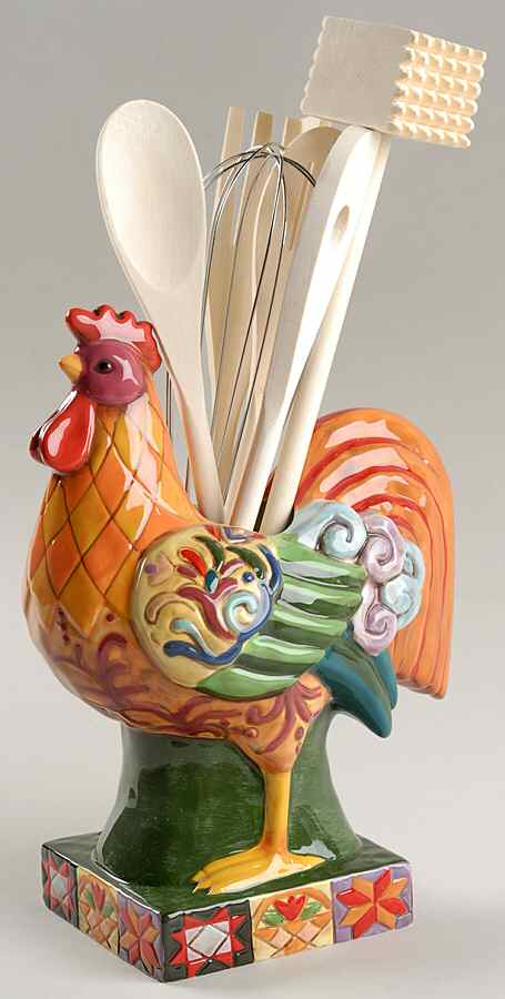 Barnyard Figural Utensil Set by Certified International-1