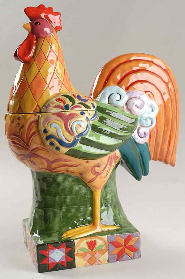 Barnyard Figural Cookie Jar & Lid by Certified International-1