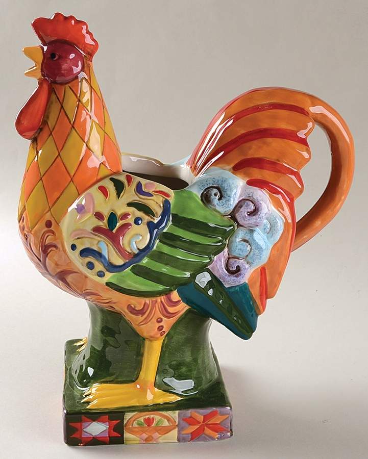 Barnyard Figural Teapot No Lid by Certified International-1