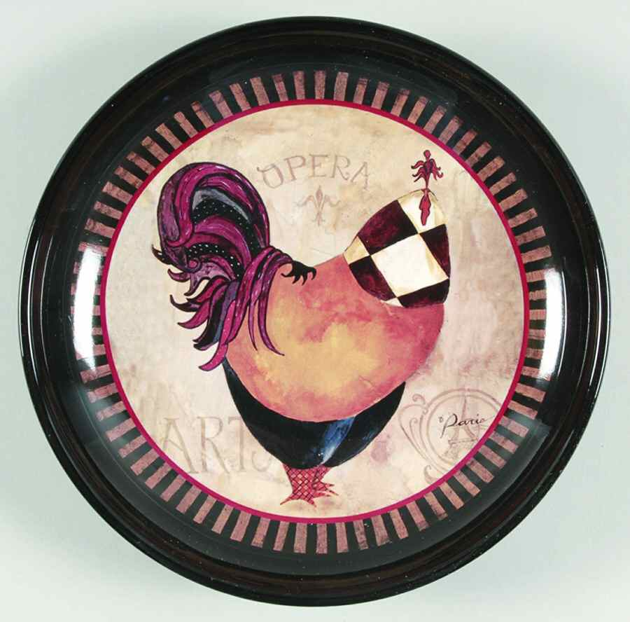 Paris Rooster 9" Soup/Pasta Bowl by Certified International-1